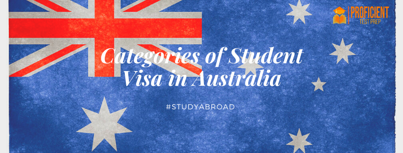 You are currently viewing Categories of Student Visa in Australia