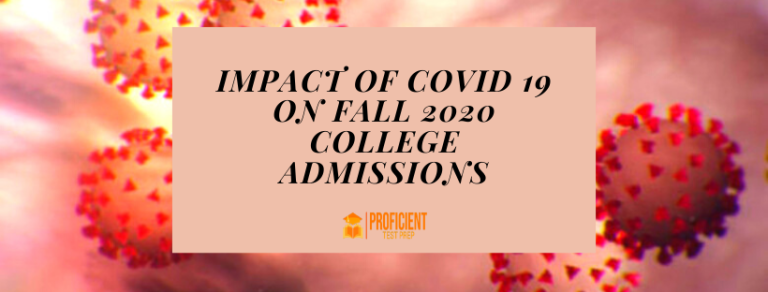 Read more about the article Impact of COVID-19 on Fall 2020 College Admissions